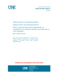 UNE-EN ISO 18422:2018