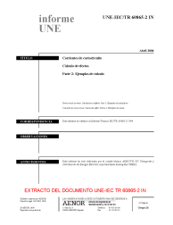 UNE-IEC/TR 60865-2:2006 IN