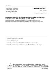 NBN EN ISO 4074:2002