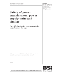 BS EN 61558-2-7:1998