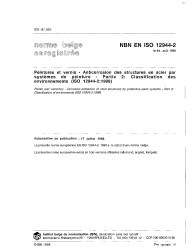 NBN EN ISO 12944-2:1998