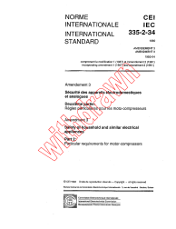IEC 60335-2-34:1980/AMD3:1992