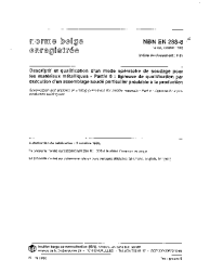 NBN EN 288-8:1995
