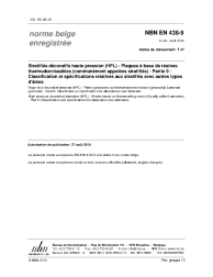 NBN EN 438-9:2010