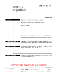 UNE-EN ISO 591-1:2001