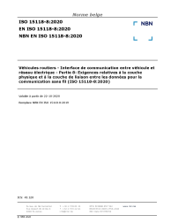 NBN EN ISO 15118-8:2020