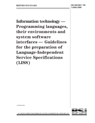 BS ISO/IEC TR 14369:1999