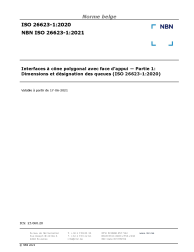 NBN ISO 26623-1:2021