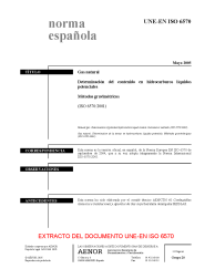 UNE-EN ISO 6570:2005