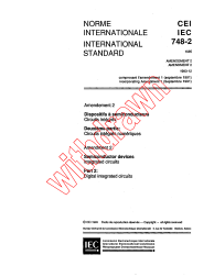 IEC 60748-2:1985/AMD2:1993