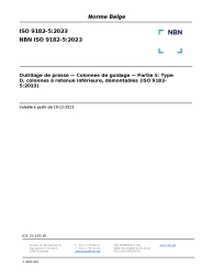 NBN ISO 9182-5:2023