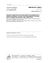NBN EN ISO 15609-6:2013