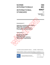IEC 60927:1996/AMD2:2004