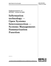 BS ISO/IEC 10164-13:1995