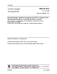 NBN EN 4022:2002