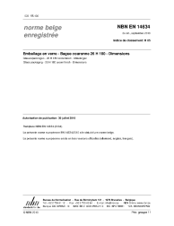 NBN EN 14634:2010