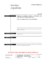 UNE-EN 50363-4-2:2006 (R2019)