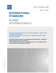 IEC 61300-3-45:2023
