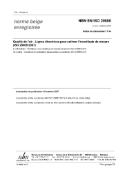 NBN EN ISO 20988:2007