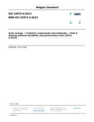 NBN ISO 22975-4:2023