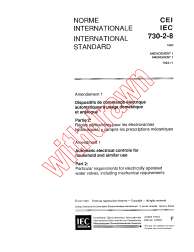 IEC 60730-2-8:1992/AMD1:1994