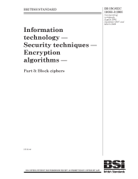 BS ISO/IEC 18033-3:2005