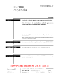 UNE-EN 13286-49:2008 (R2014)