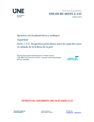 UNE-EN IEC 60335-2-115:2024