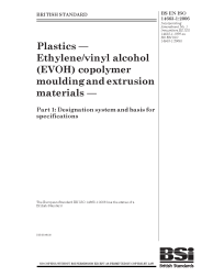 BS EN ISO 14663-1:2006