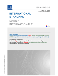 IEC 61347-2-7:2011+AMD1:2017+AMD2:2021 Consolidated