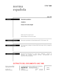 UNE 7468:1999 (R2010)