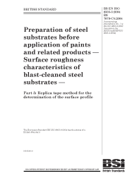 BS EN ISO 8503-5:2004
