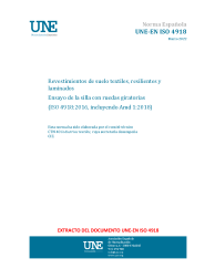 UNE-EN ISO 4918:2022