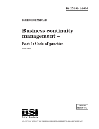 BS 25999-1:2006 (R2012)