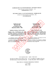 IEC 60092-5:1965/AMD2:1970