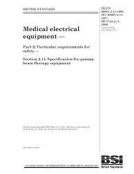 BS EN 60601-2-11:1998