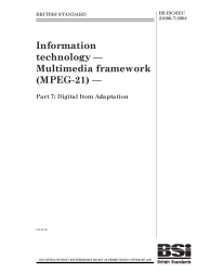 BS ISO/IEC 21000-7:2004