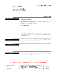 UNE-EN ISO 16433:2008