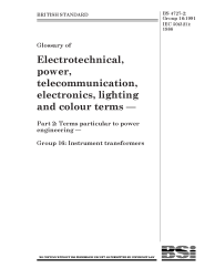 BS 4727-2:Group 16:1991