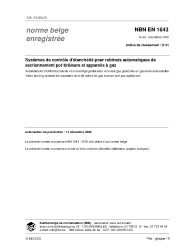 NBN EN 1643:2000
