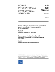 IEC 60061-4:2005 Consolidated