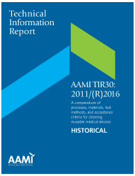 AAMI TIR30:2011/(R)2016 [HISTORICAL]