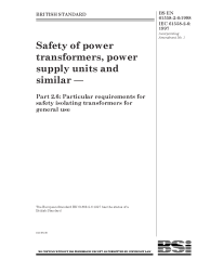 BS EN 61558-2-6:1998