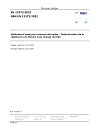 NBN EN 12372:2022