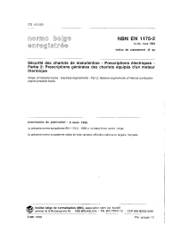 NBN EN 1175-2:1998