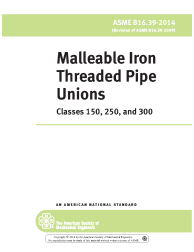 ASME B16.39-2014 - W CPRT