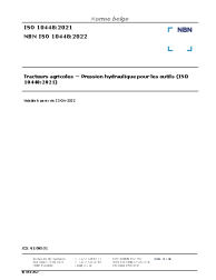 NBN ISO 10448:2022