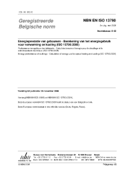 NBN EN ISO 13790:2008
