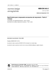NBN EN 845-2:2003