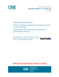 UNE-EN 60947-5-5:1999/A2:2017